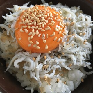 簡単 釜揚げしらす丼